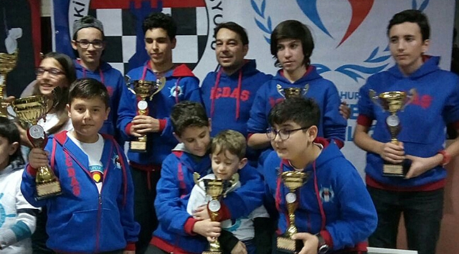 İÇDAŞ Spor'un satrançtaki yıldızları Türkiye finallerinde