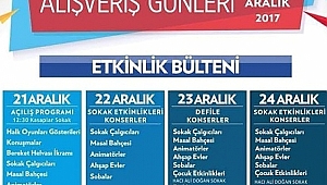İndirimli Alışveriş Günleri Etkinlikleri Belli Oldu