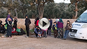 Jandarma ekipleri drone ile tespit ettiği 101 kaçağı yakaladı