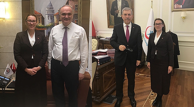 Karadağ'dan Bakanlık Temasları
