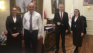 Karadağ'dan Bakanlık Temasları