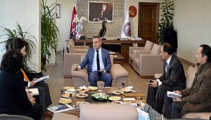 Kore Heyetinden Rektör Acer'e ziyaret