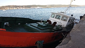Lodos tekne batırdı