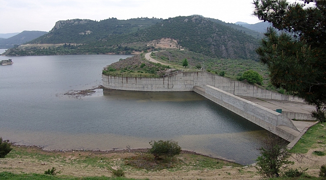 Son yağışlar Atikhisar'a yaradı