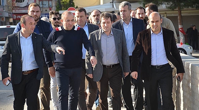 Vali Orhan TAVLI, Biga'da Muhtarlarla Bir Araya Geldi