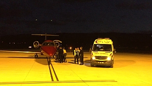 20 Aylık Bebek Uçak Ambulansla Ankara'ya Sevk Edildi