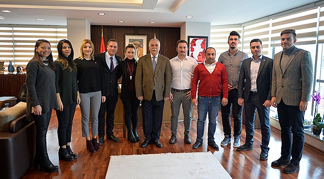 Başkan Gökhan Konuklarını Ağırladı…