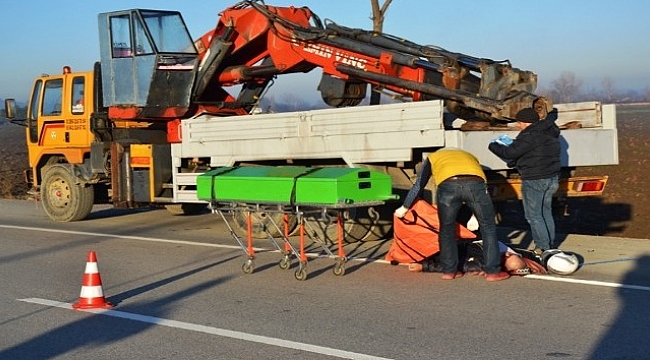 Biga'da trafik kazası: 1 ölü
