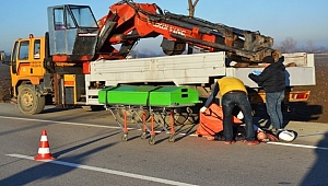 Biga'da trafik kazası: 1 ölü