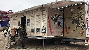 Çanakkale Destanları Müzesi Gezici Tırına Yoğun İlgi