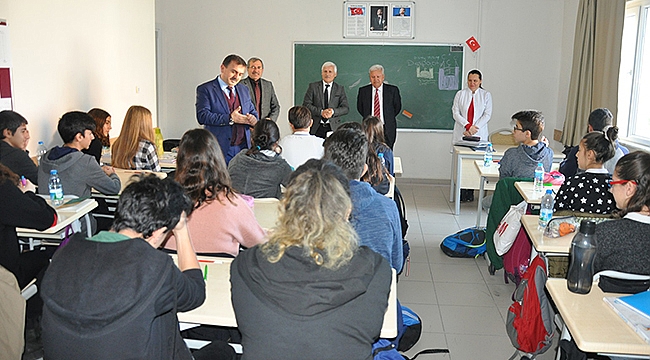 Çanakkale Özel Fen Lisesi ziyareti