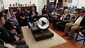 CHP Ayvacık İlçe Yönetiminden Başkan Gökhan'a Ziyaret