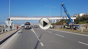 ÇOMÜ'de Üst Geçit Çalışmaları Tamamlandı