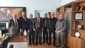 Çotod'dan Çanakkale Otelcilik ve TurizmMeslek Lisesi Okul Müdürü Esat Engin'e Ziyaret