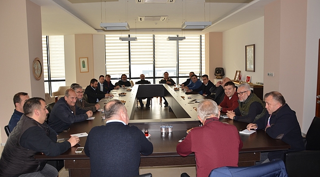Çtso 10 Ve 11 No'lu Meslek Grubu Üyeleri İle Bir Araya Geldi
