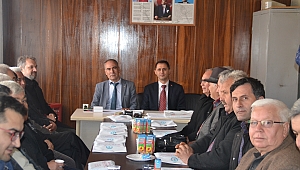 Halil Turan Muhtarlar Derneğini Ziyaret Etti