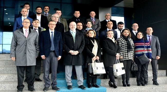 Kanada Eyalet Meclis Başkanı, Rektör Vekili Prof. Dr. Özden'i Ziyaret Etti