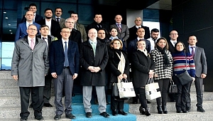 Kanada Eyalet Meclis Başkanı, Rektör Vekili Prof. Dr. Özden'i Ziyaret Etti