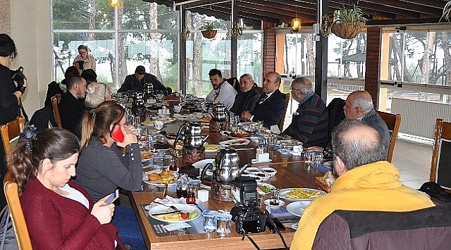 Kaymakam Can, Basın Mensupları İle Bir Araya Geldi