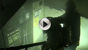 Kazan Dairesinde Çıkan Yangın Paniğe Neden Oldu