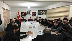 Lapseki Ak Parti İlçe Teşkilatı Çardak belde yönetimini ziyaret etti