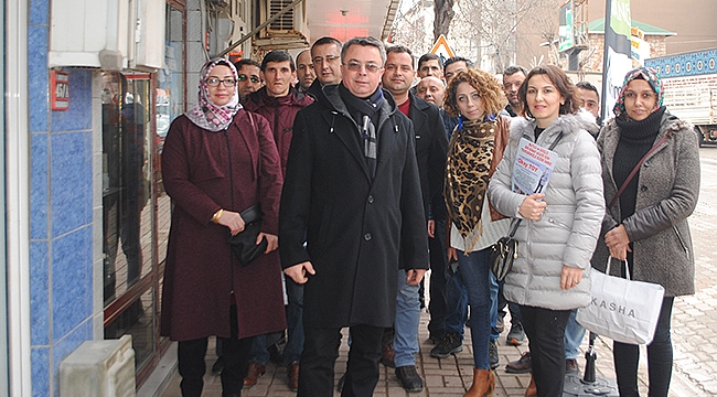 Okay Toy başkanlık çalışmalarına devam ediyor