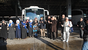 Ramazan Demir Hoca Umre Kafilesi Yola Çıktı