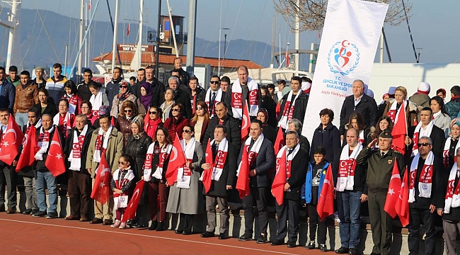 Sarıkamış Şehitlerimiz Çanakkale'de Anıldı