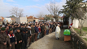 Şehit Jandarma Er Necdet Yılmaz'ın Babası Sezai Yılmaz Dualarla Uğurlandı