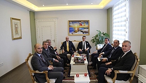 Türk Spor Vakfı Yönetim Kurulundan Vali Orhan Tavlı'ya Ziyaret