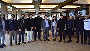 Vali Tavlı, Öğrenci Toplulukları Temsilcileri ile bir araya geldi