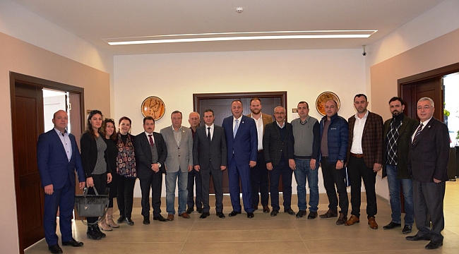 Ak Parti'den ÇTSO Ziyareti