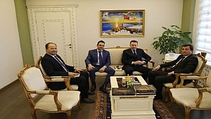 Avustralya'nın Ankara Büyükelçisi Brown'dan Vali Tavlı'ya ziyaret