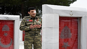 Azerbaycanlı gaziden Afrin'deki Mehmetçiğe destek