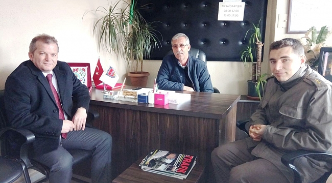  Başkan Ergin'e tebrik ziyaretleri