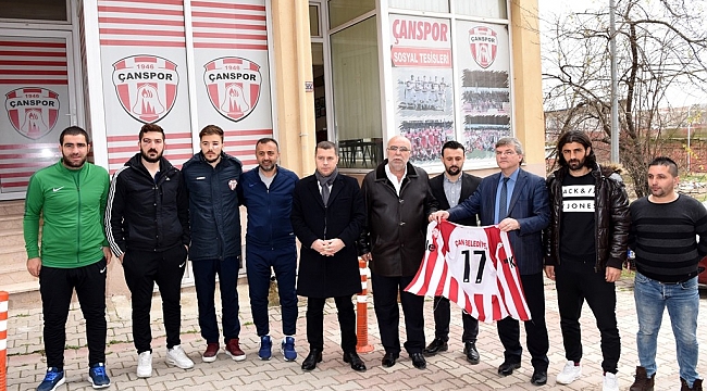Başkan Kuzu'dan Yeni Çanspor'a geçmiş olsun ziyareti