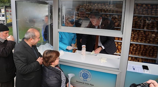 Biga'da Halk Ekmek açıldı