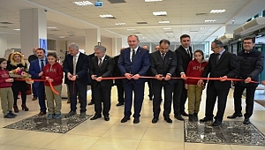 Biga'da sanat sergisi açıldı