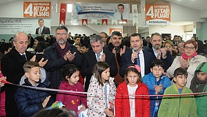 ÇAN BELEDİYESİ 4. KİTAP FUARI'NDA YÜZLERCE KİTAPSEVER BULUŞTU