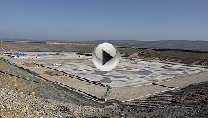 Çanakkale 1915 Köprüsü'nde kuru havuz çalışmaları tamamlandı