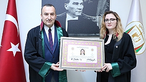 Çanakkale Barosunda ruhsat töreni heyecenı