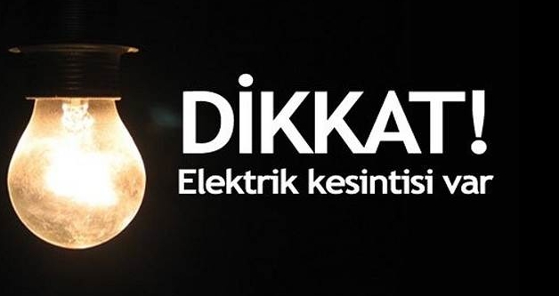 Çanakkale'de Elektrik Kesintisi