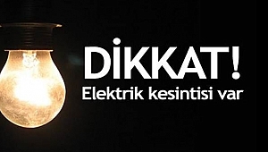 Çanakkale'de Elektrik Kesintisi