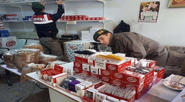 Çanakkale'de kaçak içki ve sigara uygulaması