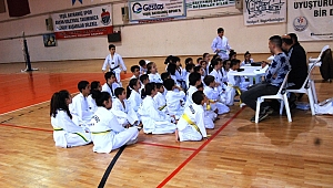  Çanakkale'de Taekwondocular Ter Döktü