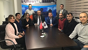 Çanakkale İl Sağlık Müdürü Dr. Ali TAŞÇI Çanakkale Sağlık Sen Şubesini ziyaret etti.