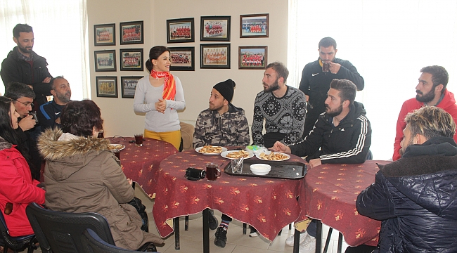 CHP Çan İlçe Örgütü Çanspor'u Ziyaret Etti