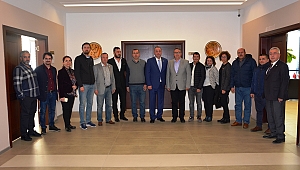  CHP Merkez İlçe Yönetim Kurulu, Yönetim Kurulumuzu Ziyaret Etti