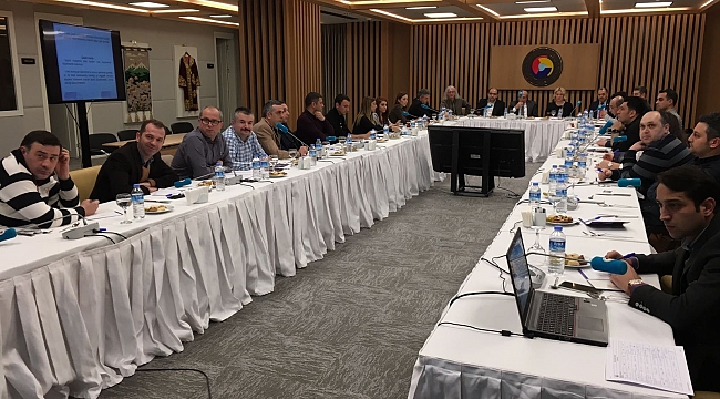 ÇTSO Personeli K Belgesi Bölgesel Çalışma Toplantısına Katıldı