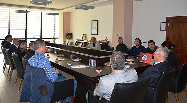 ÇTSO Yönetim Kurulu 13 No'lu Meslek Grubu Üyeleriyle Bir Araya Geldi